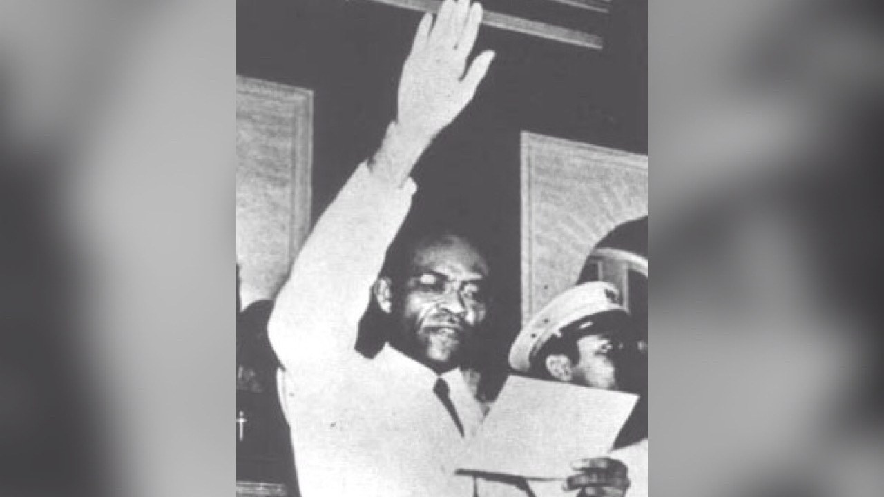 16 Aout 1946. Election de Dumarsais Estimé par l’Assemblée Nationale